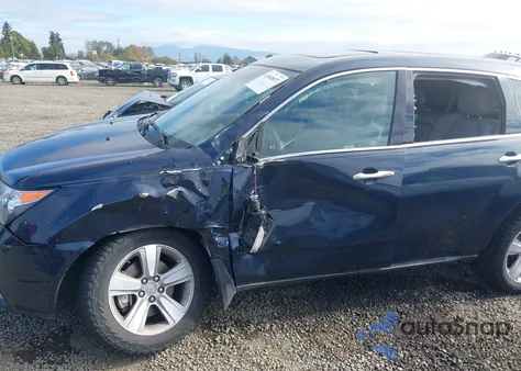 2011 Acura Mdx Technology Package from USA, damaged, VIN 2HNYD2H62BH506966